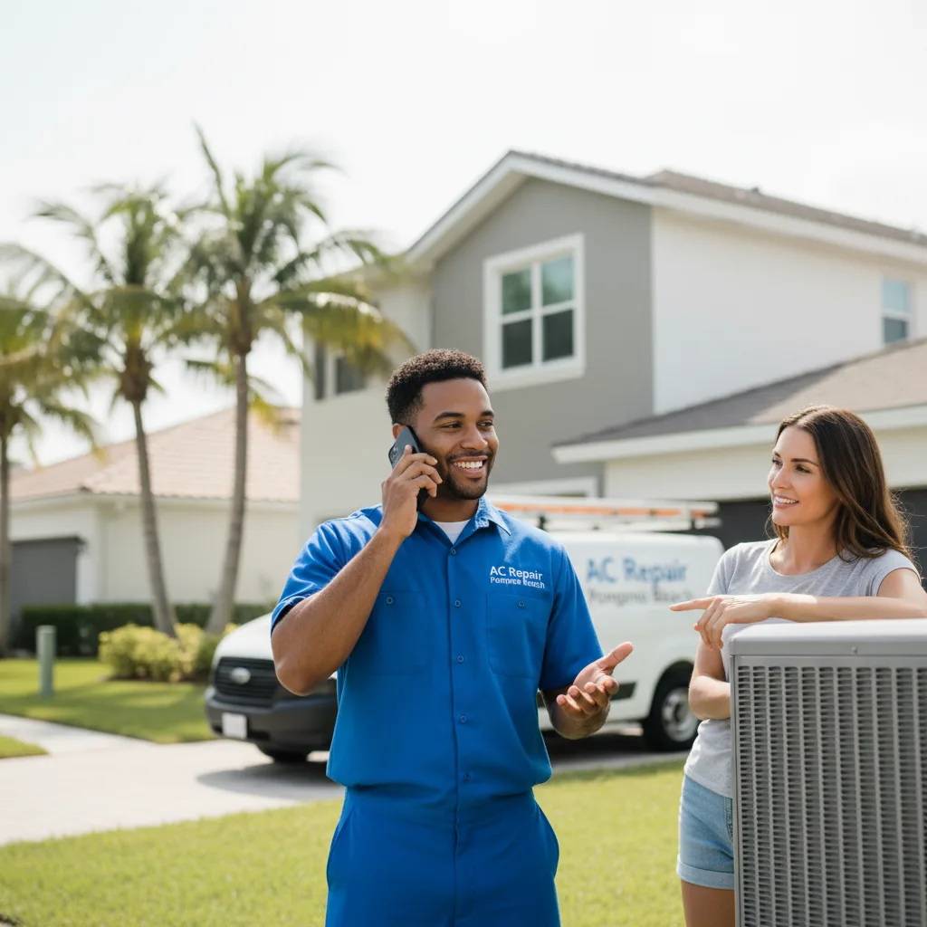 AC Repair Pompano Beach customer support in Anderson Island